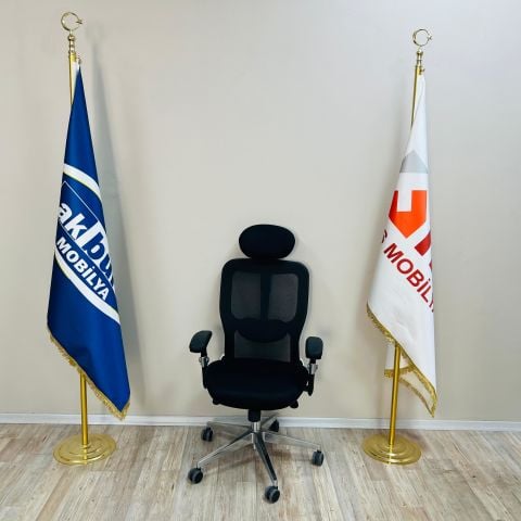 Akburo Ofis Omega Fileli Müdür Koltuğu
