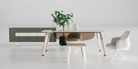 Akburo Ofis Proud Masa Takımı 200 cm