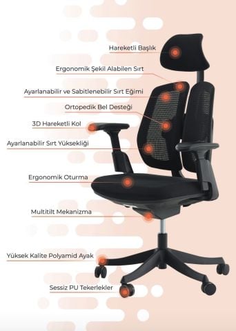 Akburo Ofis Balance Müdür Koltuğu