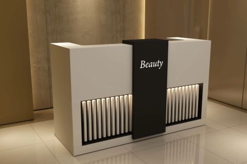 Akburo Ofis Beauty Ofis Karşılama Banko 220CM