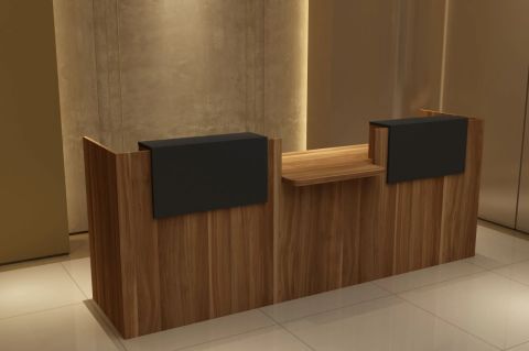 Akburo Ofis İzmir Ofis Karşılama Banko 220CM