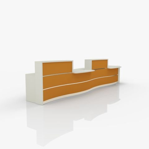 Akburo Ofis Benjamin Ofis Karşılama Banko 220CM