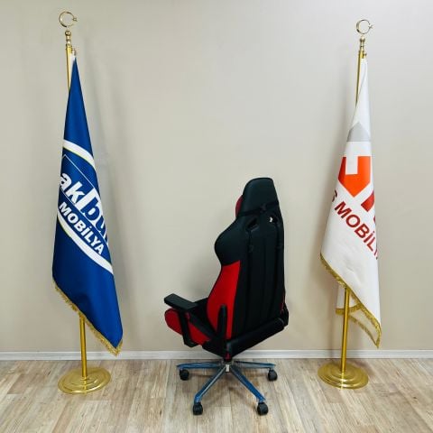 Huntes Gamer Oyuncu Koltuğu Kırmızı