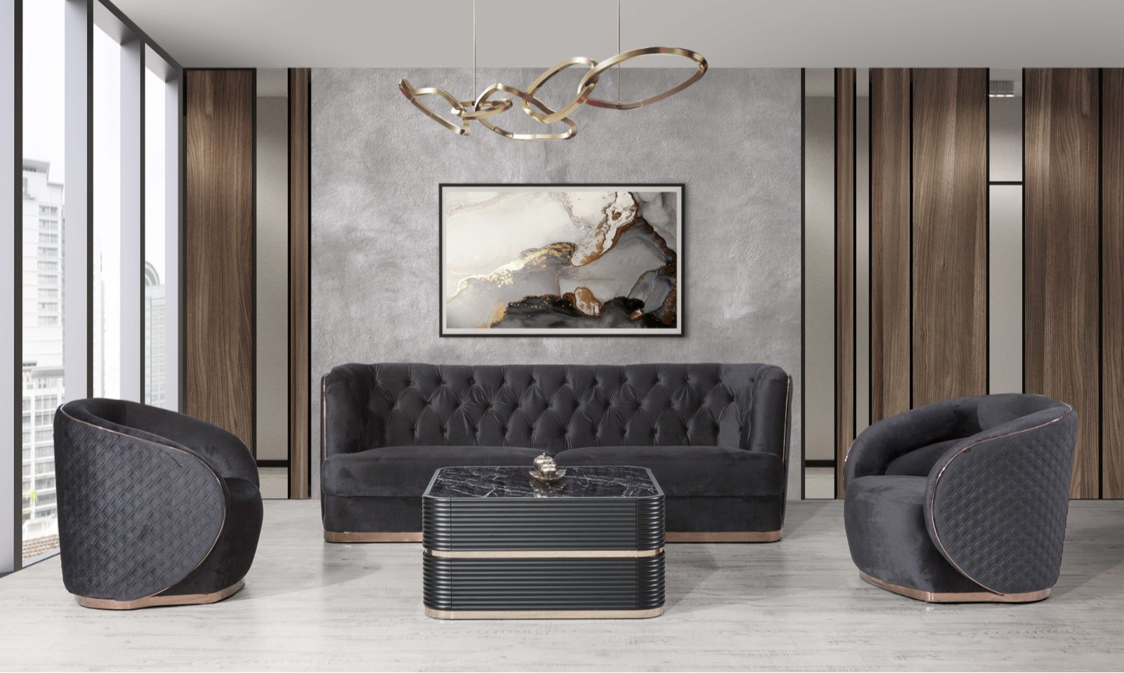 Akburo New Boss Oturma Grubu