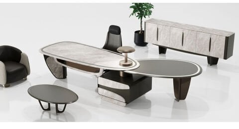 Akburo Office Pal Executive Büroset ohne Sitz