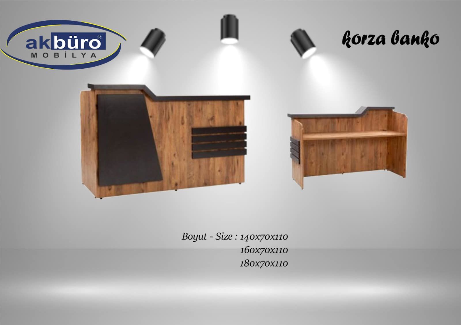 Akburo Korza Karşılama Bankosu 160lik