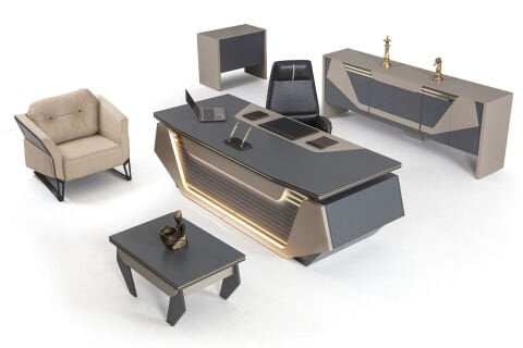 Akburo Stary Yönetici Masa Takımı