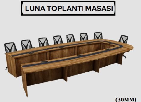 Akburo Luna Toplantı Masası