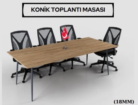 Akburo Konik Toplantı Masası