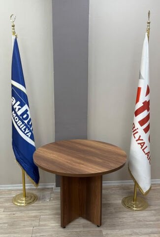 Akburo Efor Toplantı Masası (Yuvarlak)