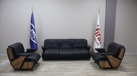 Akburo Baron Executive Büroset mit Tiger-Sitzgruppe