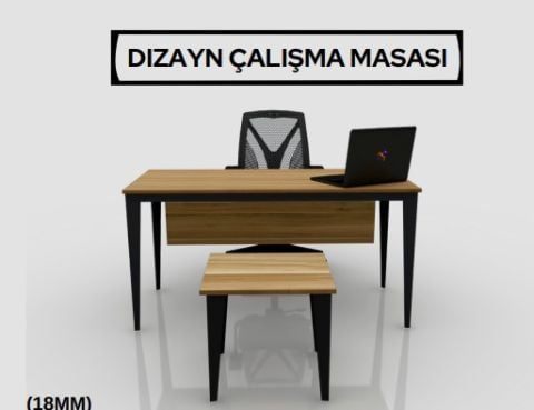 Akbüro Dizayn Çalışma Masası 120cm