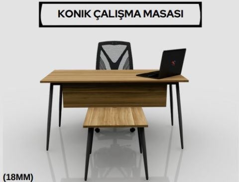 Akburo Konik Çalışma Masası 120cm