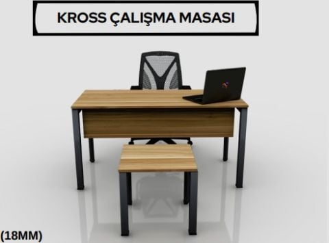 Akburo Kross Çalışma Masası 120 cm