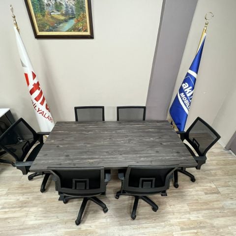 Akburo Matrix Toplantı Masası Koltuklar Dahil