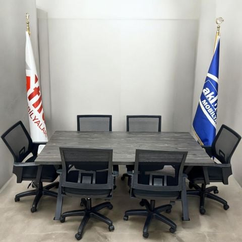 Akburo Matrix Toplantı Masası Koltuklar Dahil