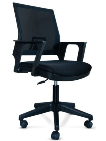 Akburo Rita Fileli Ofis Koltuğu (Plastik Ayak)