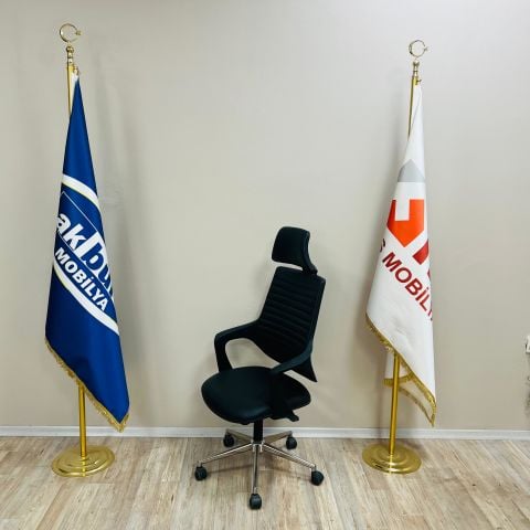 Alfa Derili Başlıklı Ofis Sandalyesi