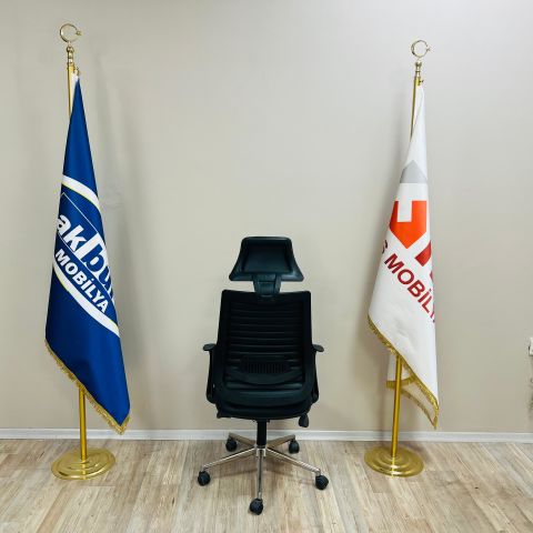 Alfa Derili Başlıklı Ofis Sandalyesi