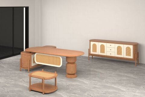 Akburo Bohemian Executive Office Set Komplettset